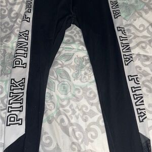 PINK Victoria's Secret Black Leggings